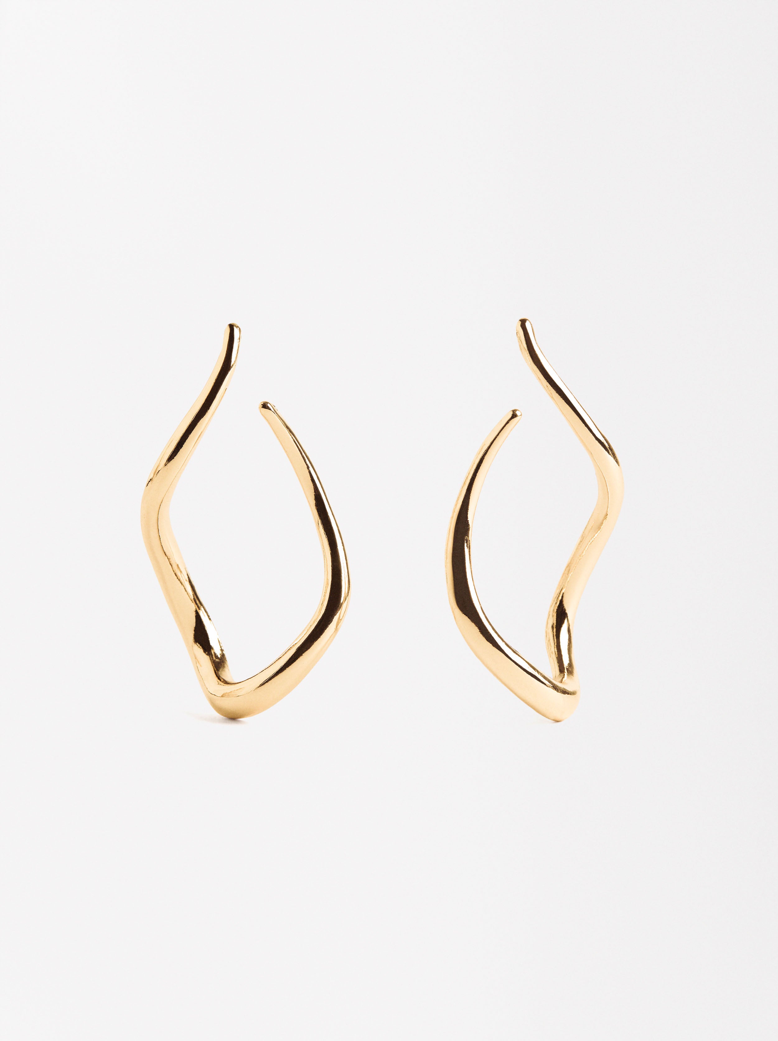 Aretes Abiertos Con Ondas