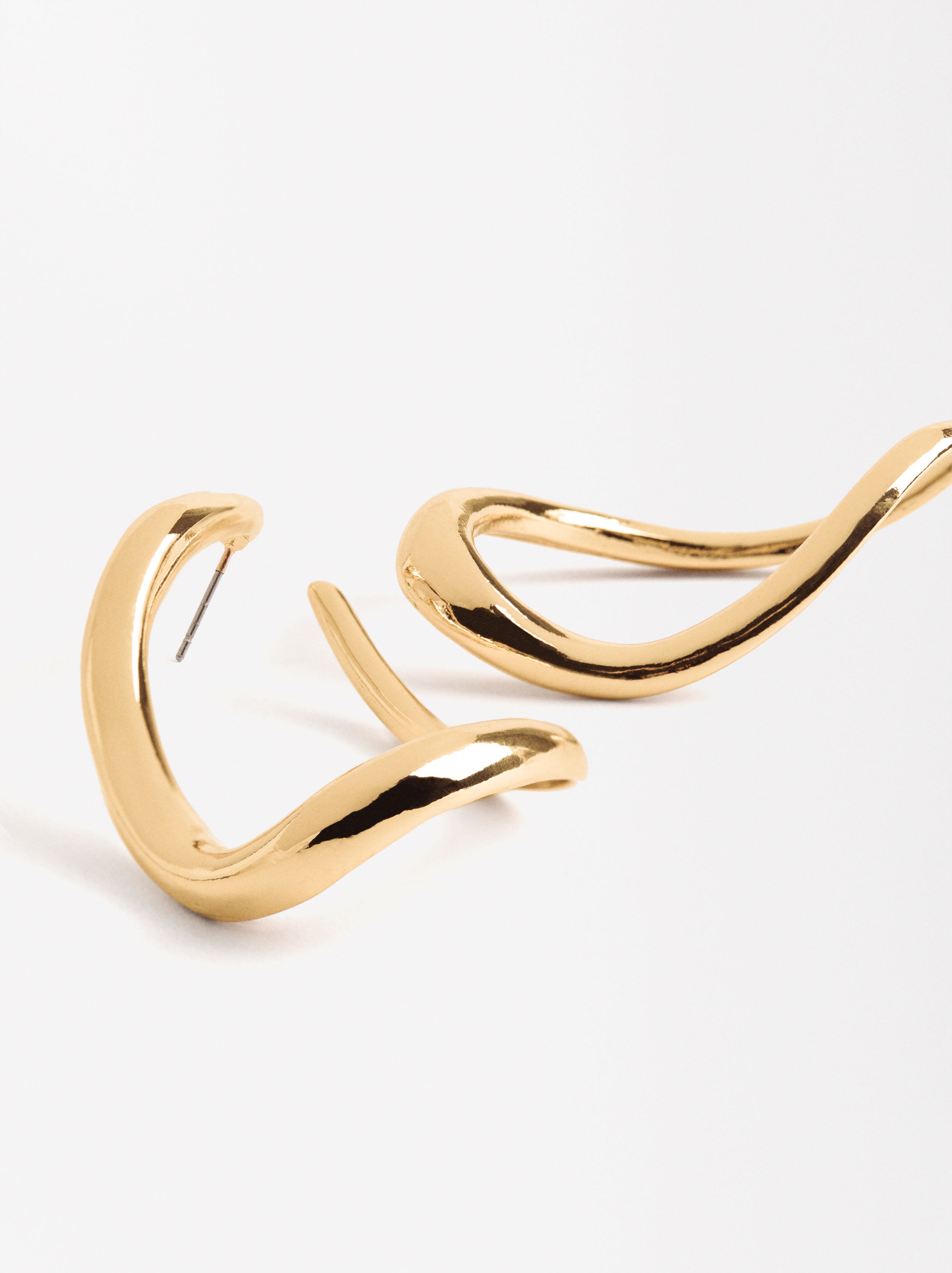 Aretes Abiertos Con Ondas