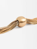 Pulsera Multicadena Con Esfera