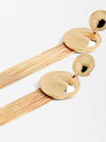 Aretes Con Relieve Efecto Cascada
