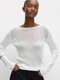 Tejido Sweater With Rhinestones