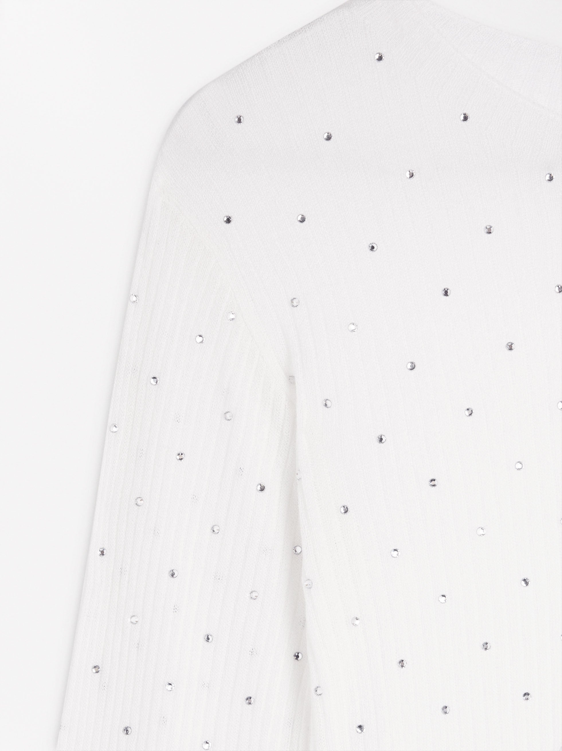 Tejido Sweater With Rhinestones