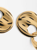 Aretes Largos Con Relieve