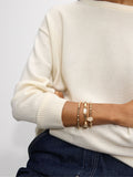 Conjunto De Pulseras Elásticas Con Abalorios