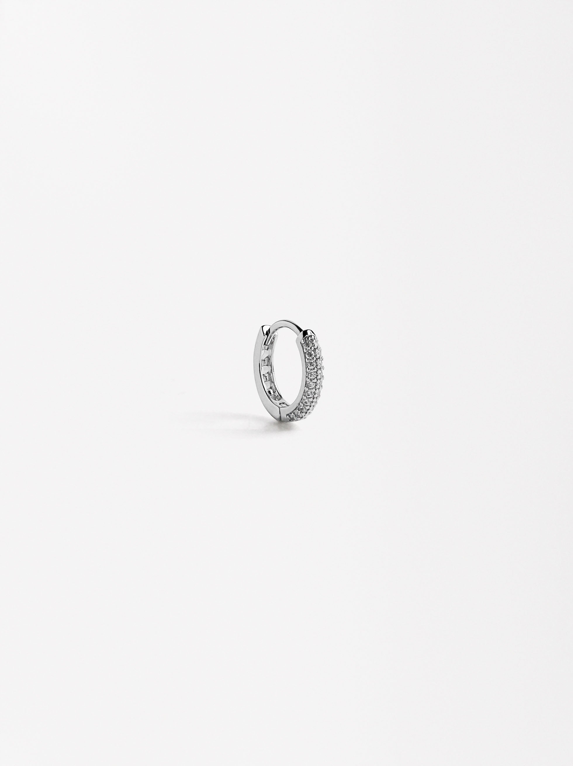 Aro Individual Pavé Con Zirconias
