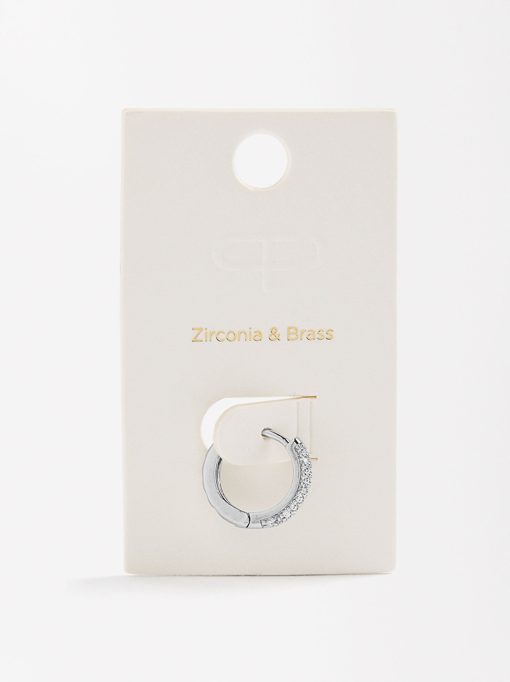 Aro Individual Pavé Con Zirconias