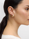 Aro Ancho Individual Pavé Con Zirconias