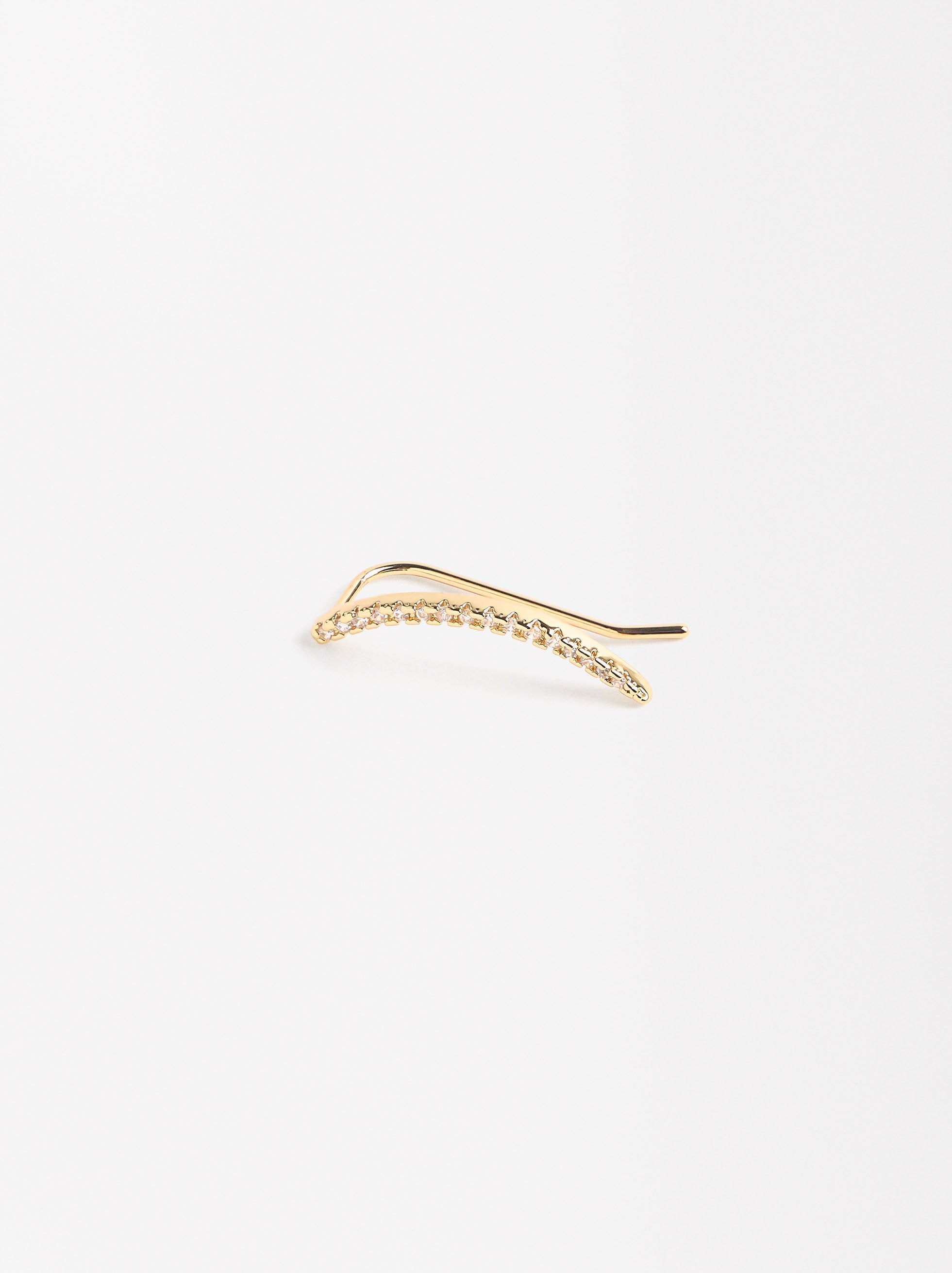 Aretes Individual Pavé Con Zirconias