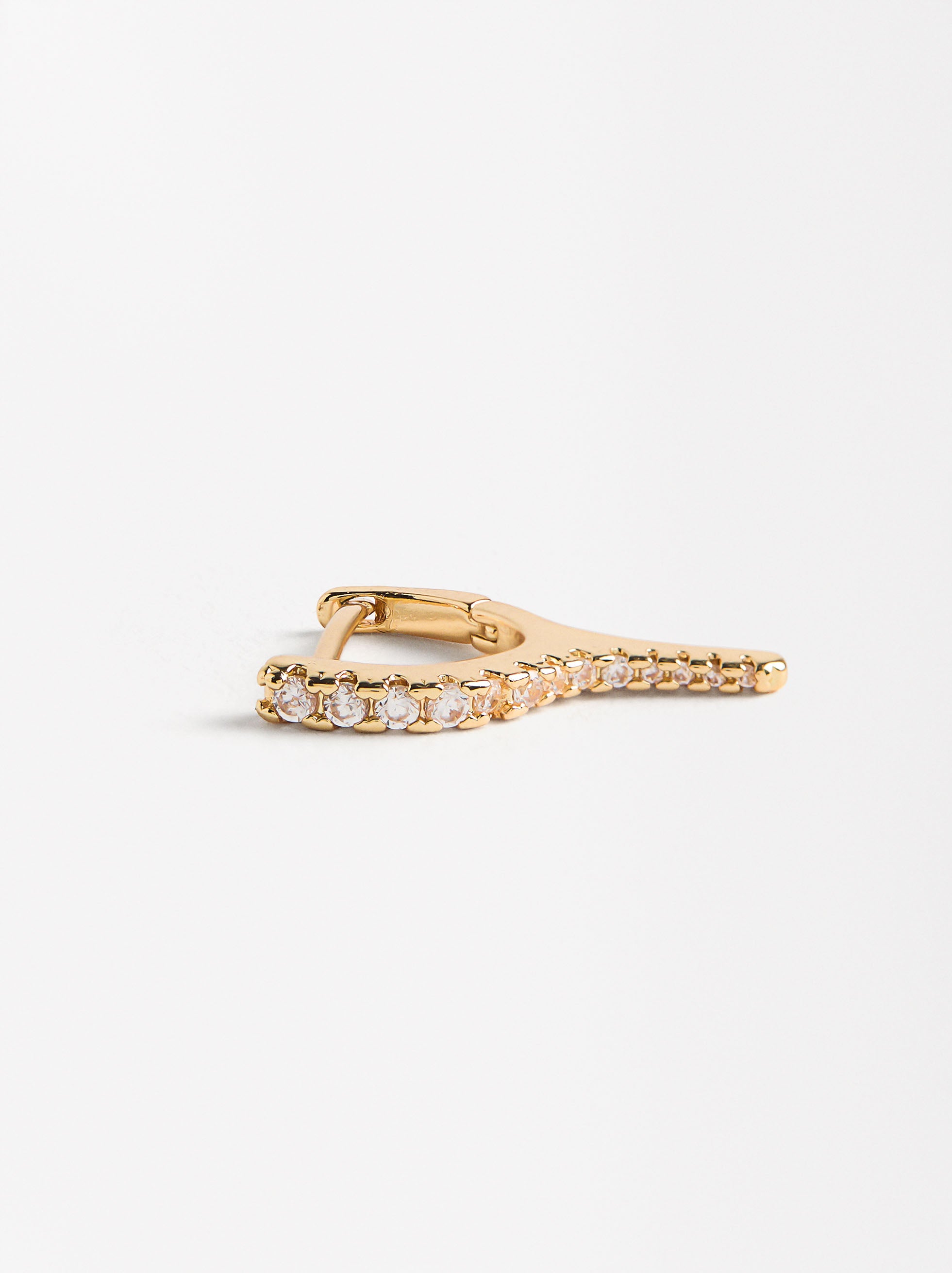 Aro Individual Pavé Con Zirconias