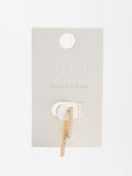 Aretes Individual Pavé Con Zirconias