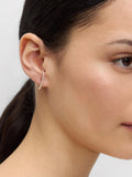 Arete Individual Pavé Barra Con Zirconias