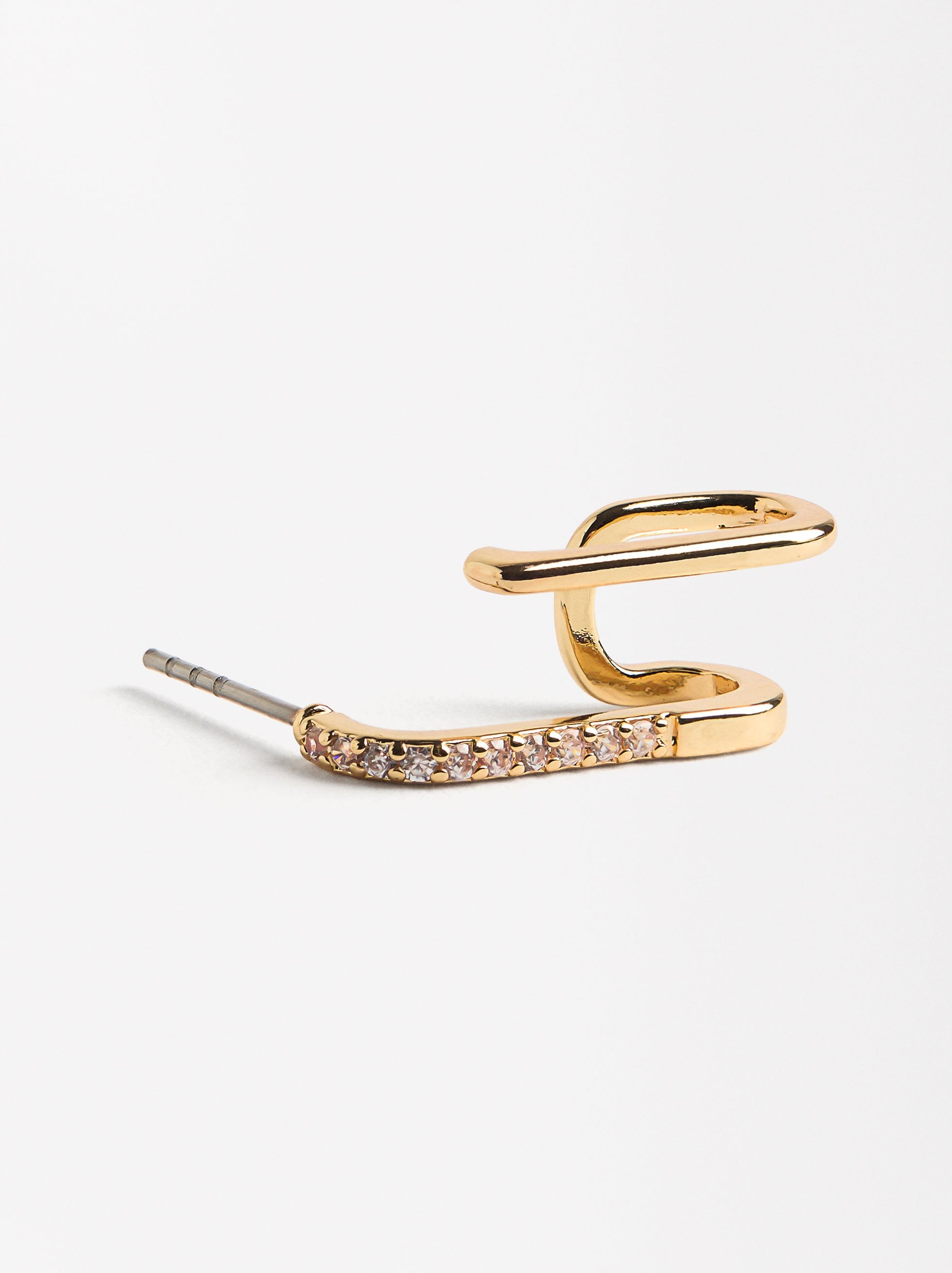 Aretes Individual Pavé Con Zirconias