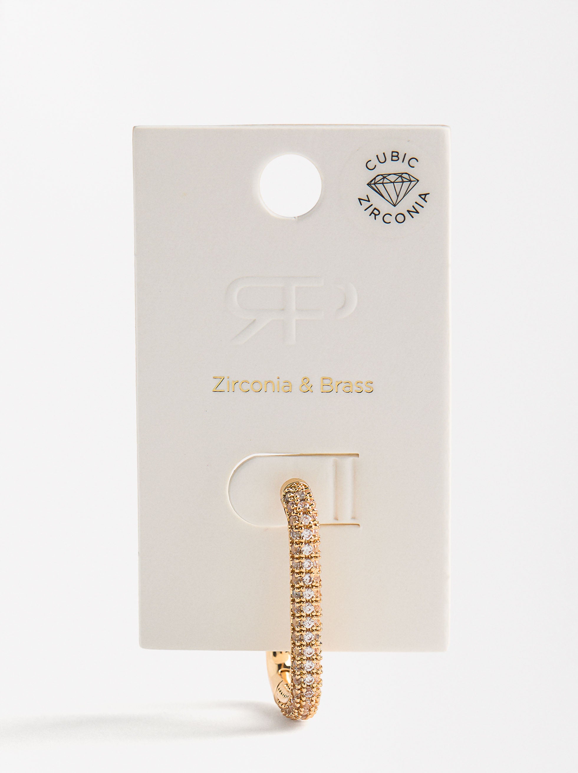 Aro Individual Pavé Con Zirconias
