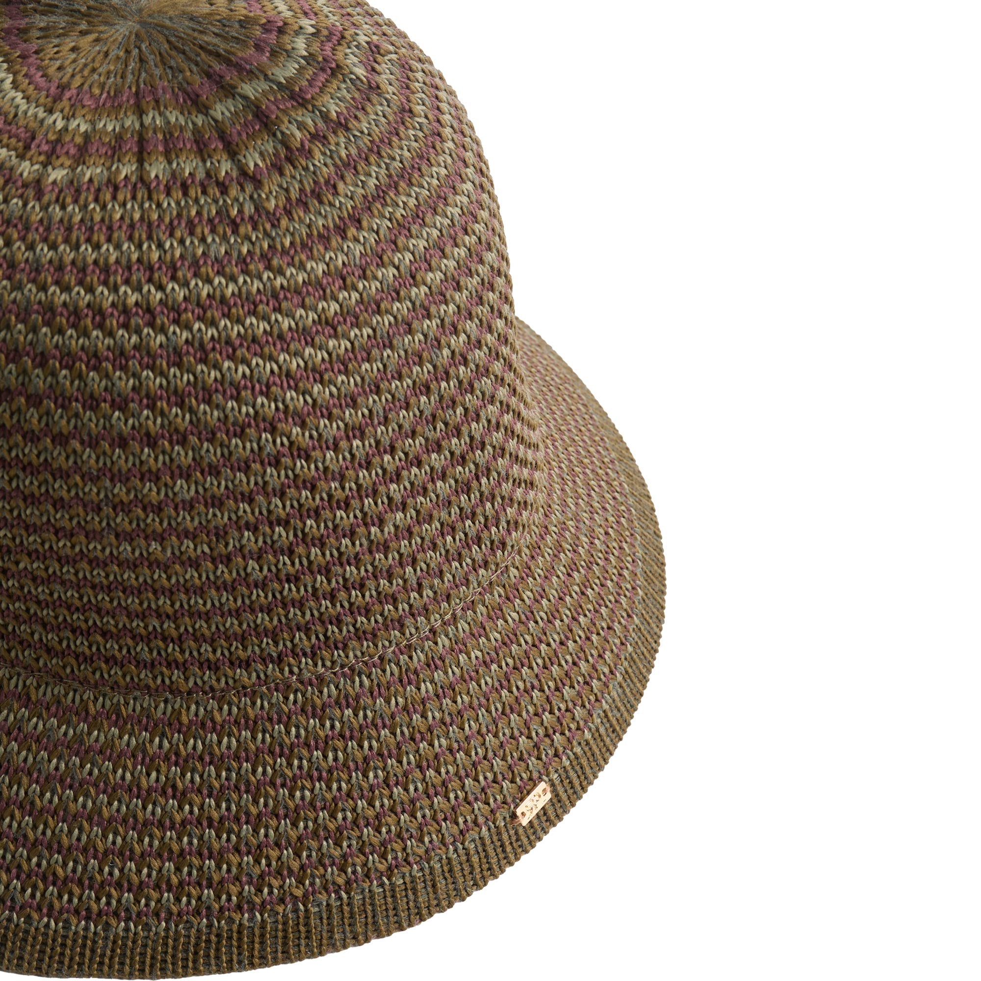 Gorro Bucket De Punto Bicolor