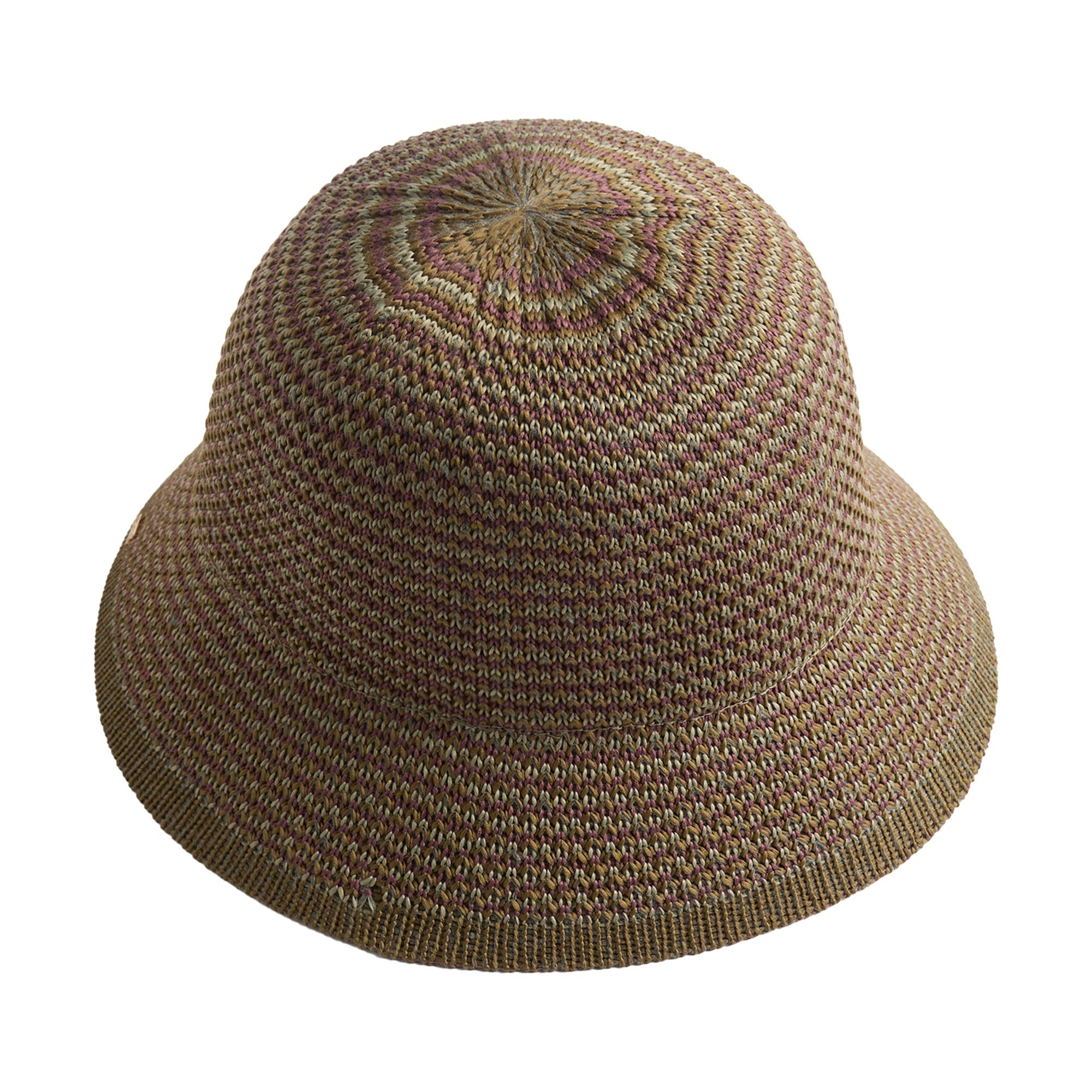 Gorro Bucket De Punto Bicolor