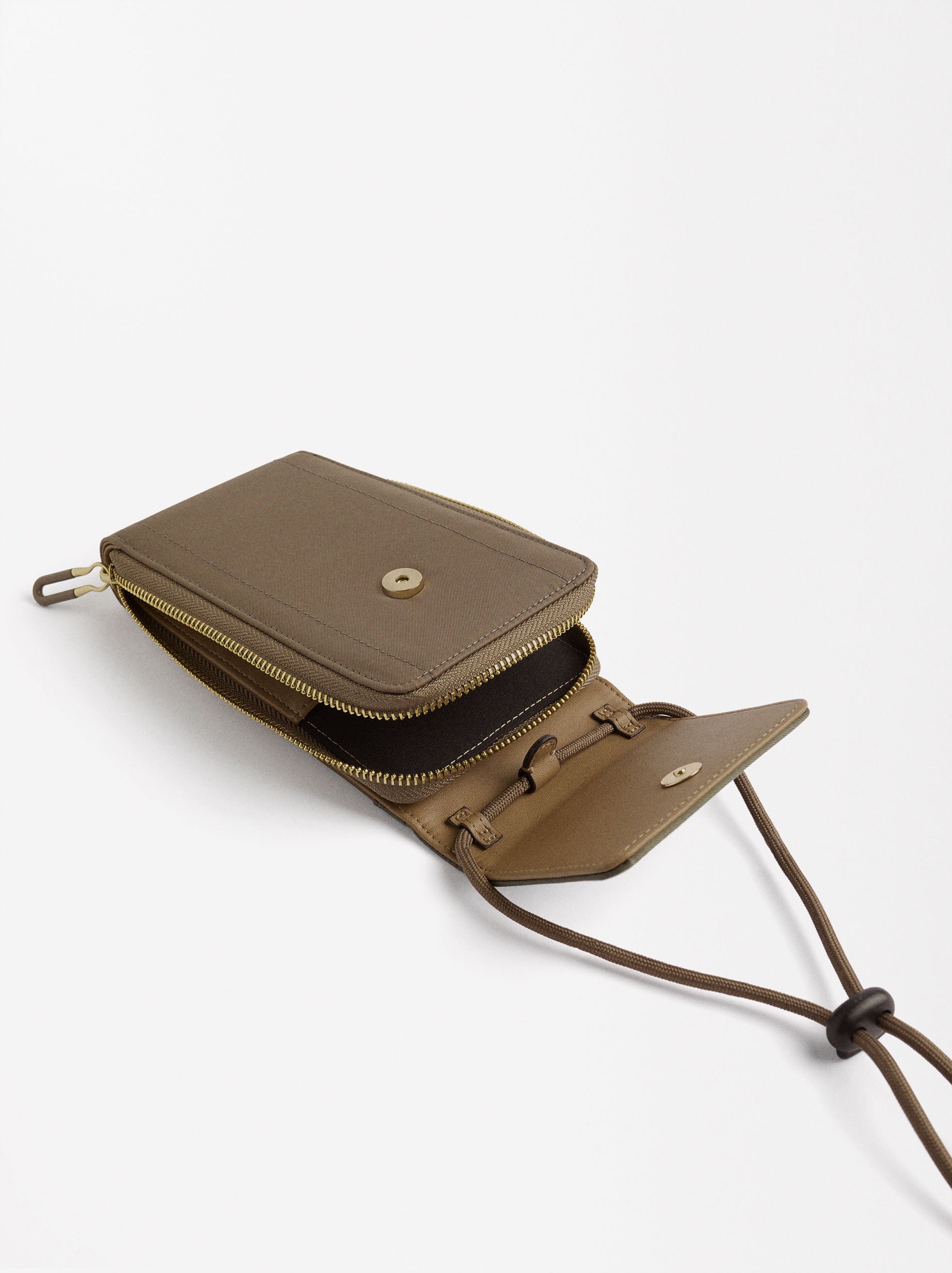 Bolsa Para Móvil De Nylon Color Block