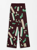 Pantalón De Punto Jacquard
