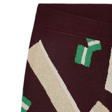 Pantalón De Punto Jacquard