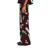 Pantalón De Punto Jacquard