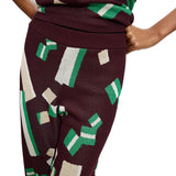 Pantalón De Punto Jacquard