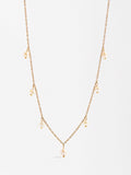 Collar Corto De Perlas - Acero Inoxidable