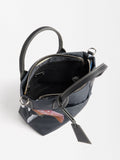 Bolso Tote De Nylon Estampada