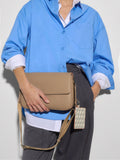 Cartera Bandolera Con Solapa