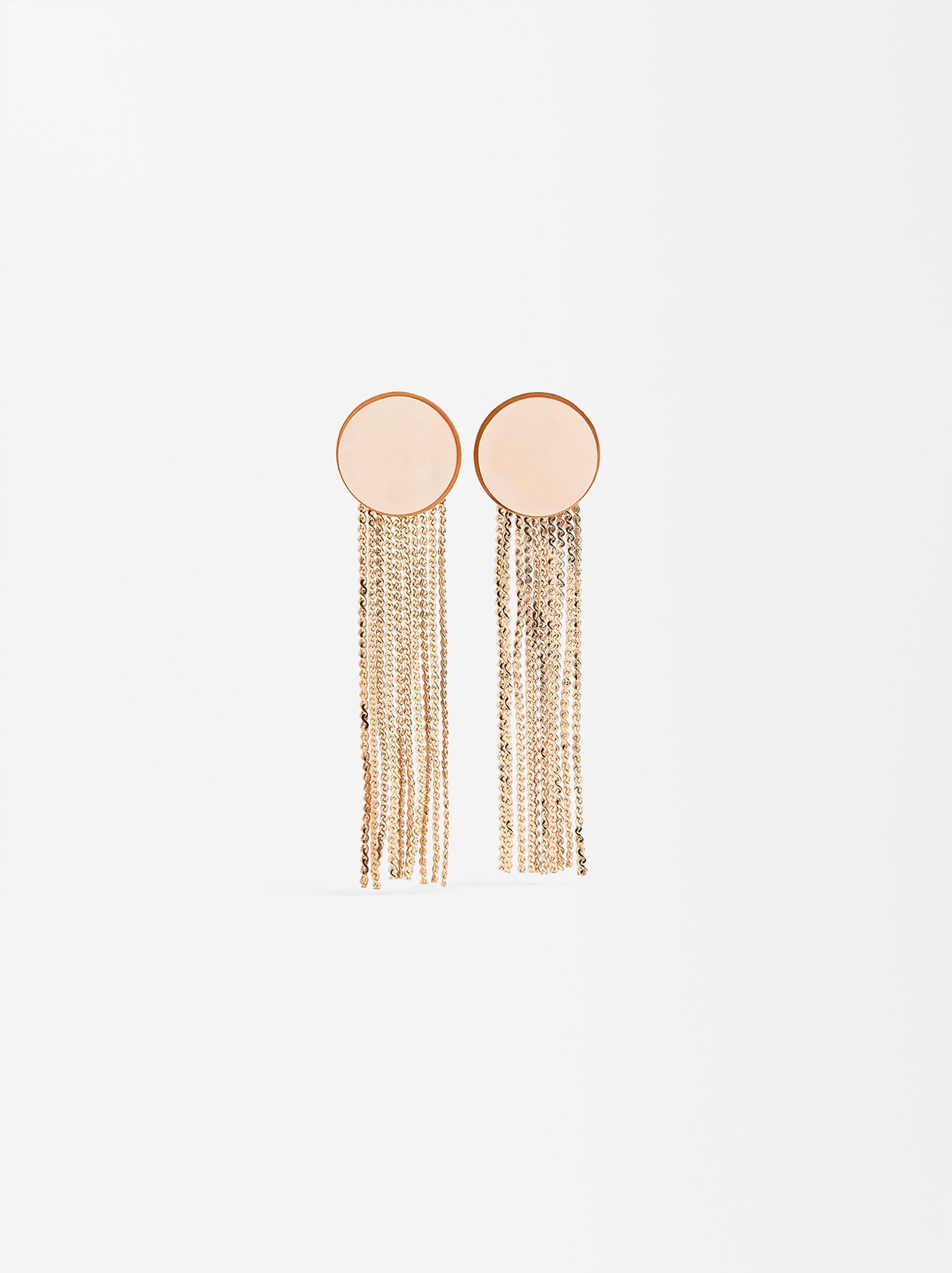 Aretes De Perlas En Cascada