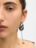 Aretes Tubulares Con Cadena