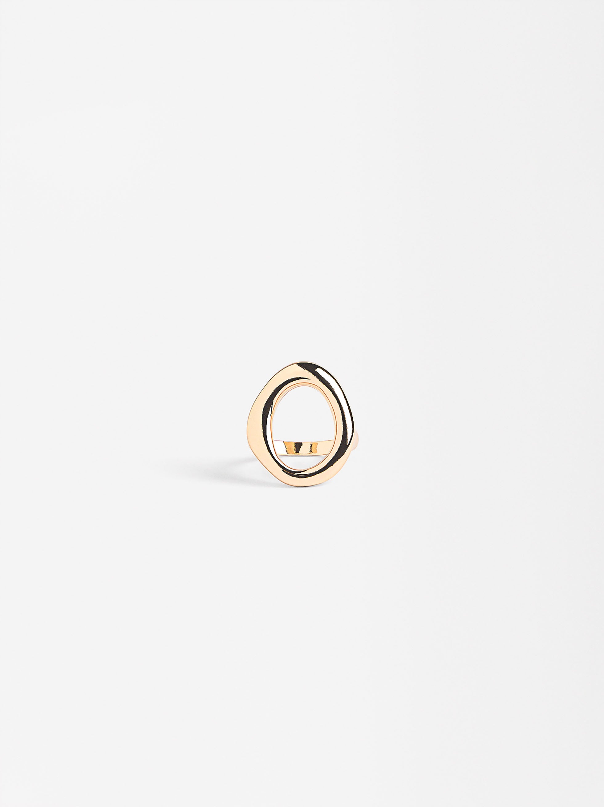 Anillo Con Aro Ovalado
