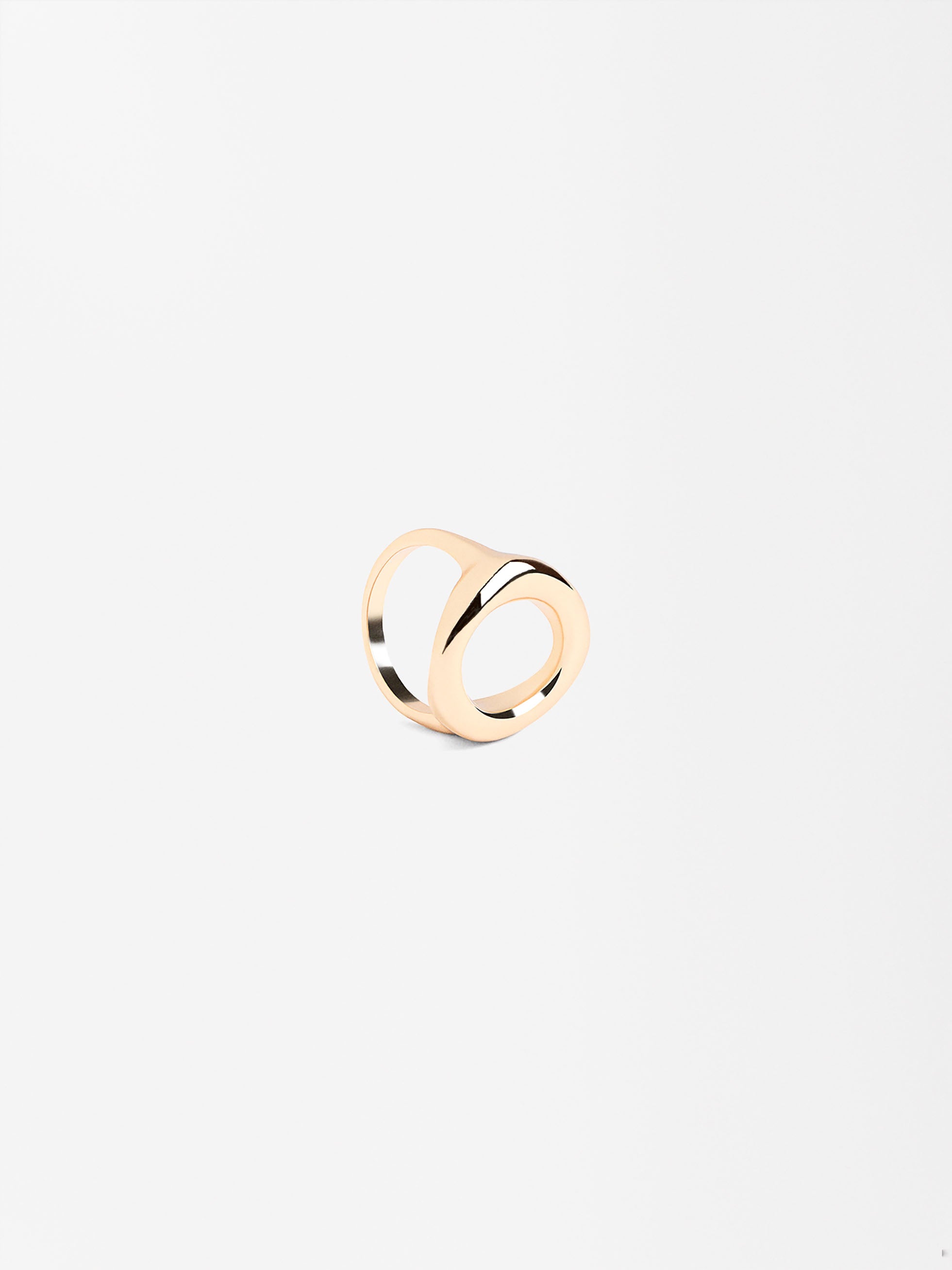 Anillo Con Aro Ovalado