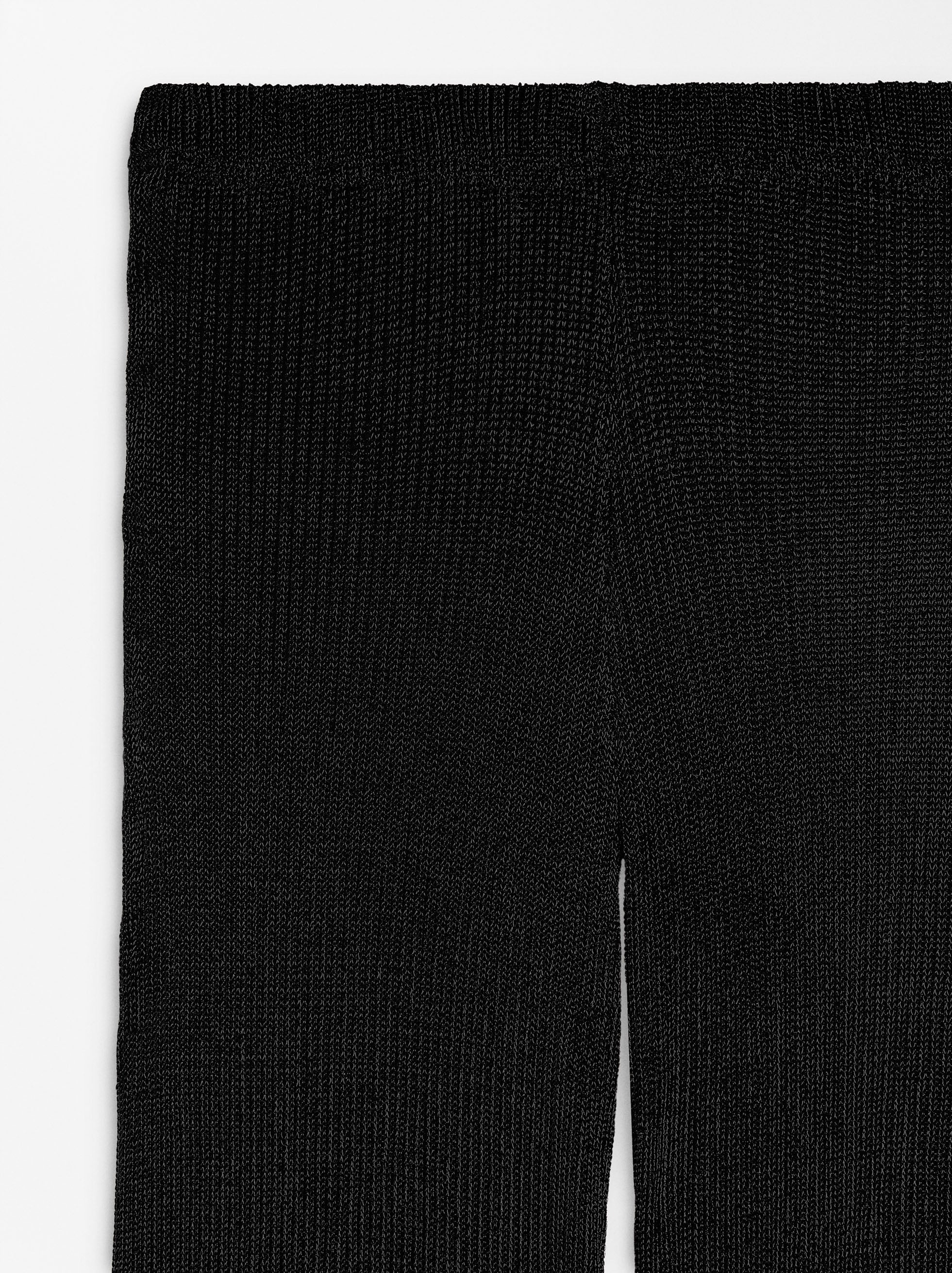 Pantalón De Punto Lurex