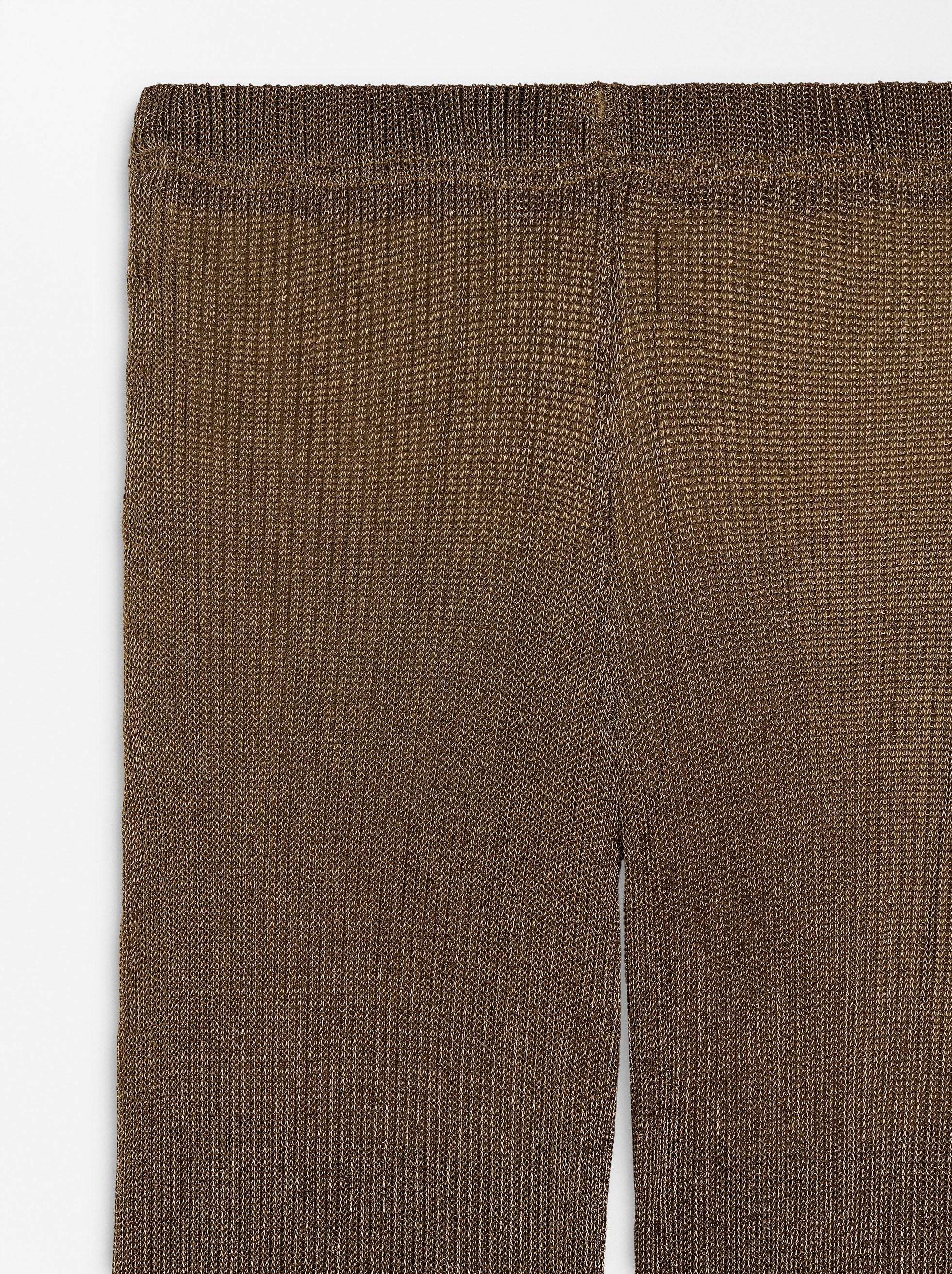 Pantalón De Punto Lurex
