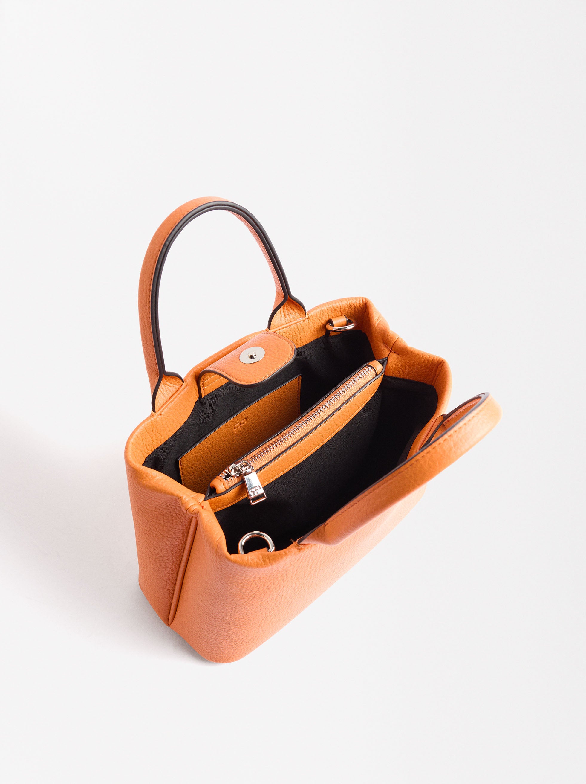Cartera Tote Con Bandolera S