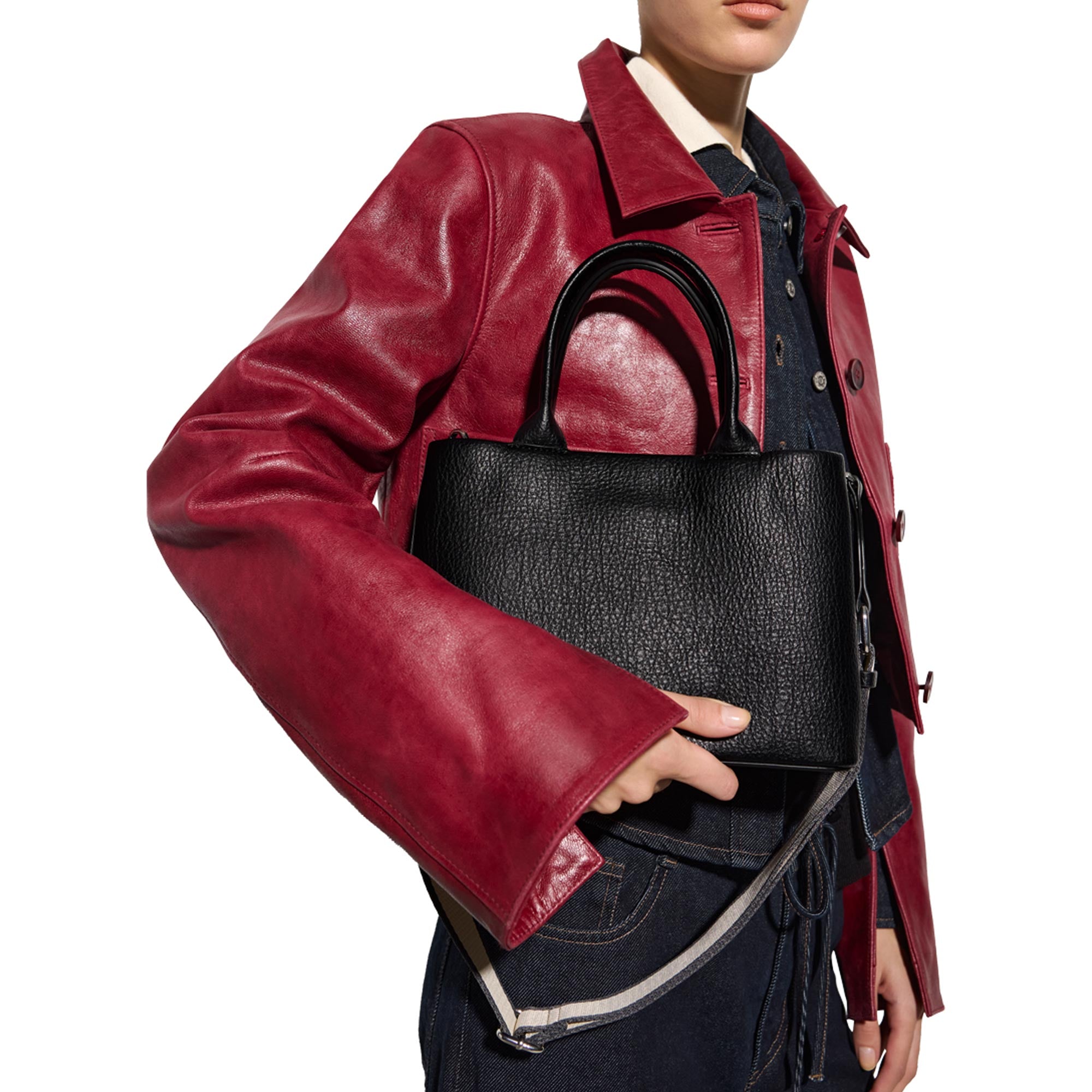 Bolso Tote Con Bandolera S