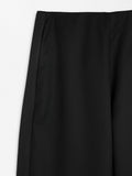 Pantalón Recto Con Lana