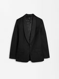 Blazer Con Lana