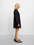 Vestido Corto Con Strass
