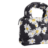 Bolso Tote De Nylon Estampado Margaritas