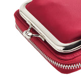 Cartera De Nylon Con Cierre De Boquilla