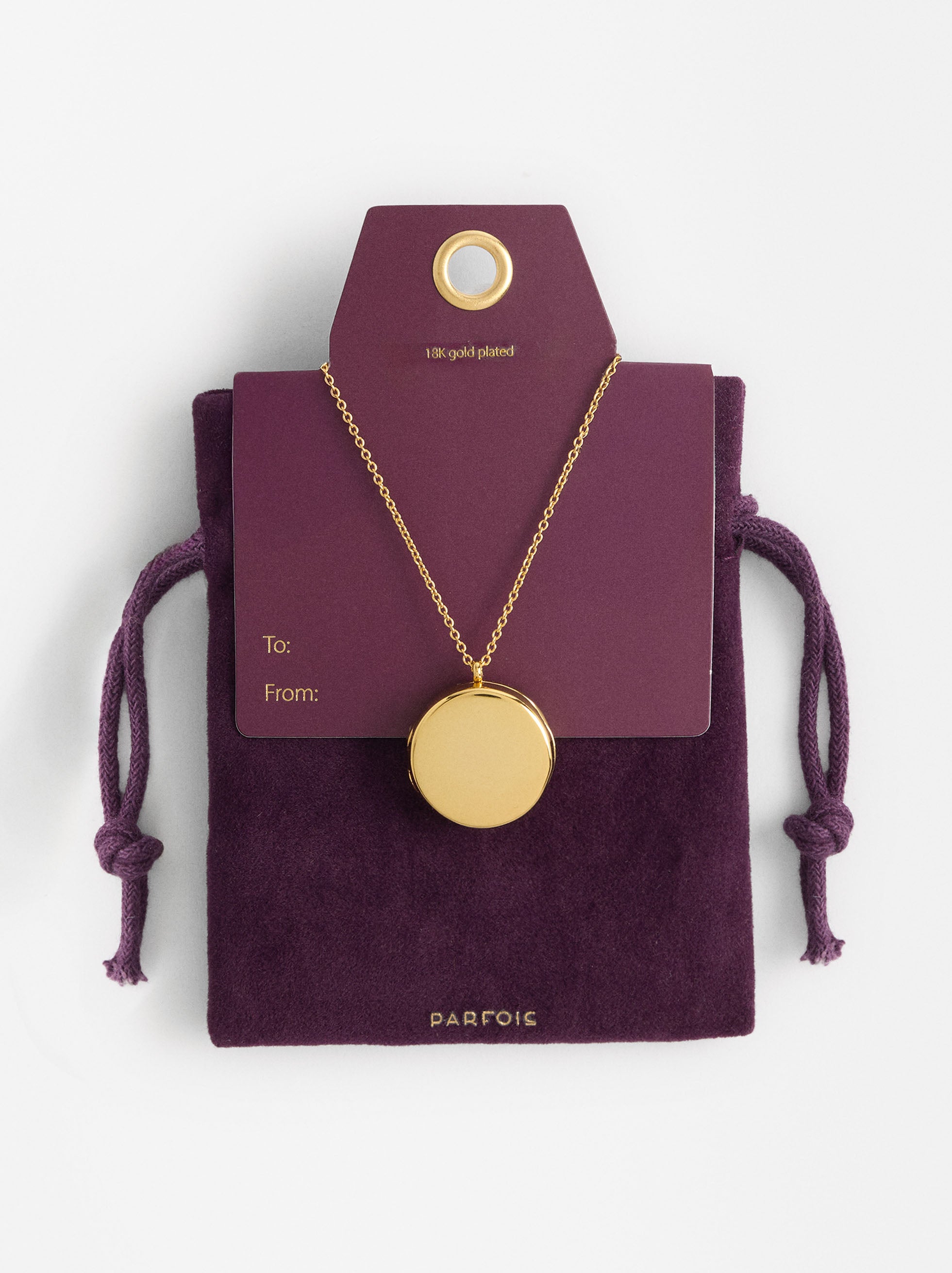 Collar Medalla Relicario Baño De Oro 18k