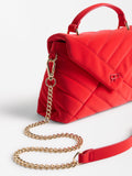 Cartera De Mano Con Textura Suave