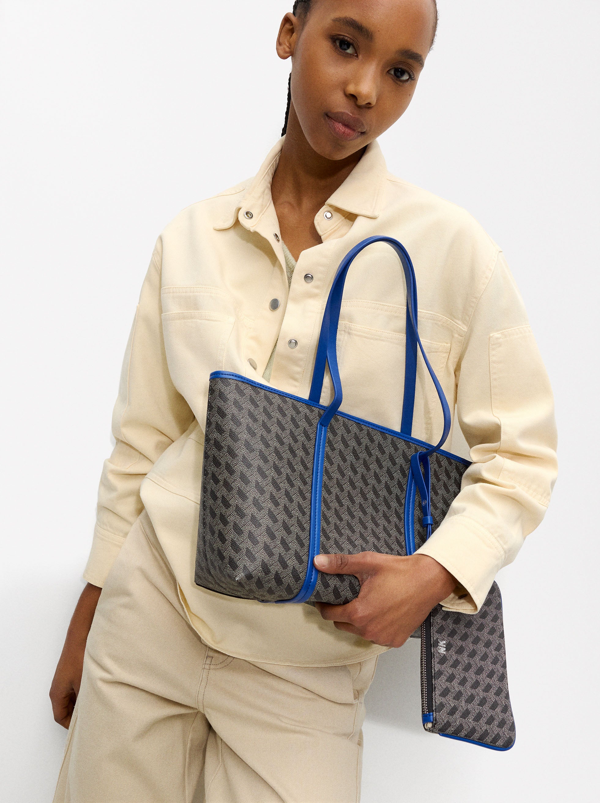 Cartera Tote Estampado