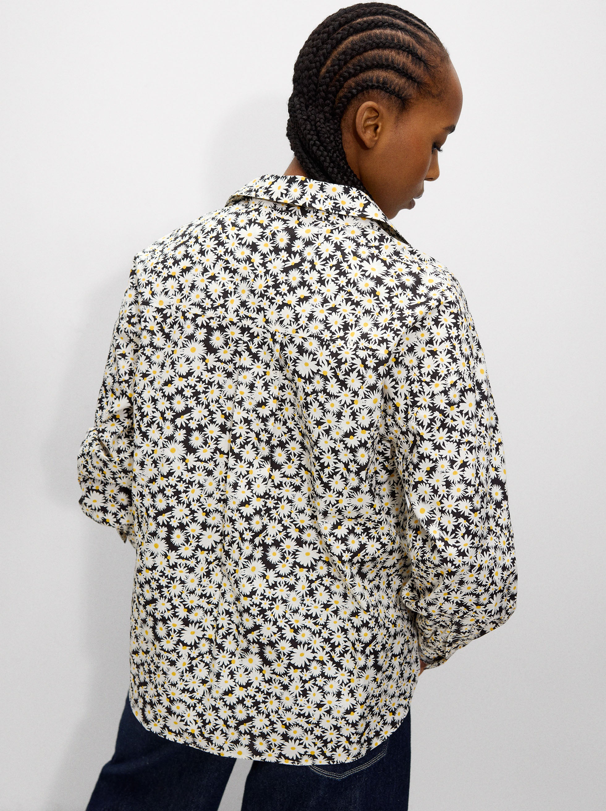 Camisa Estampado Margaritas
