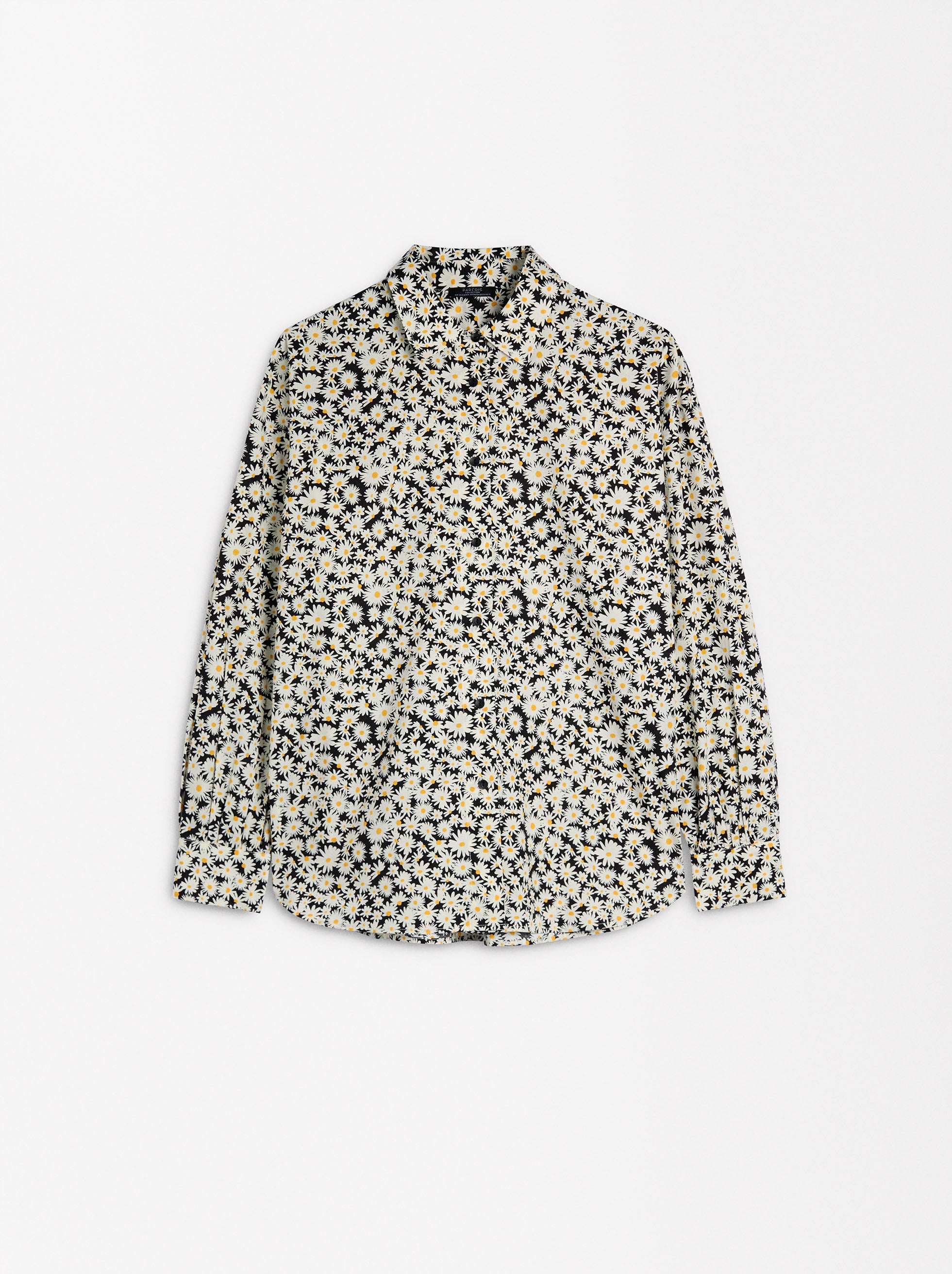 Camisa Estampado Margaritas