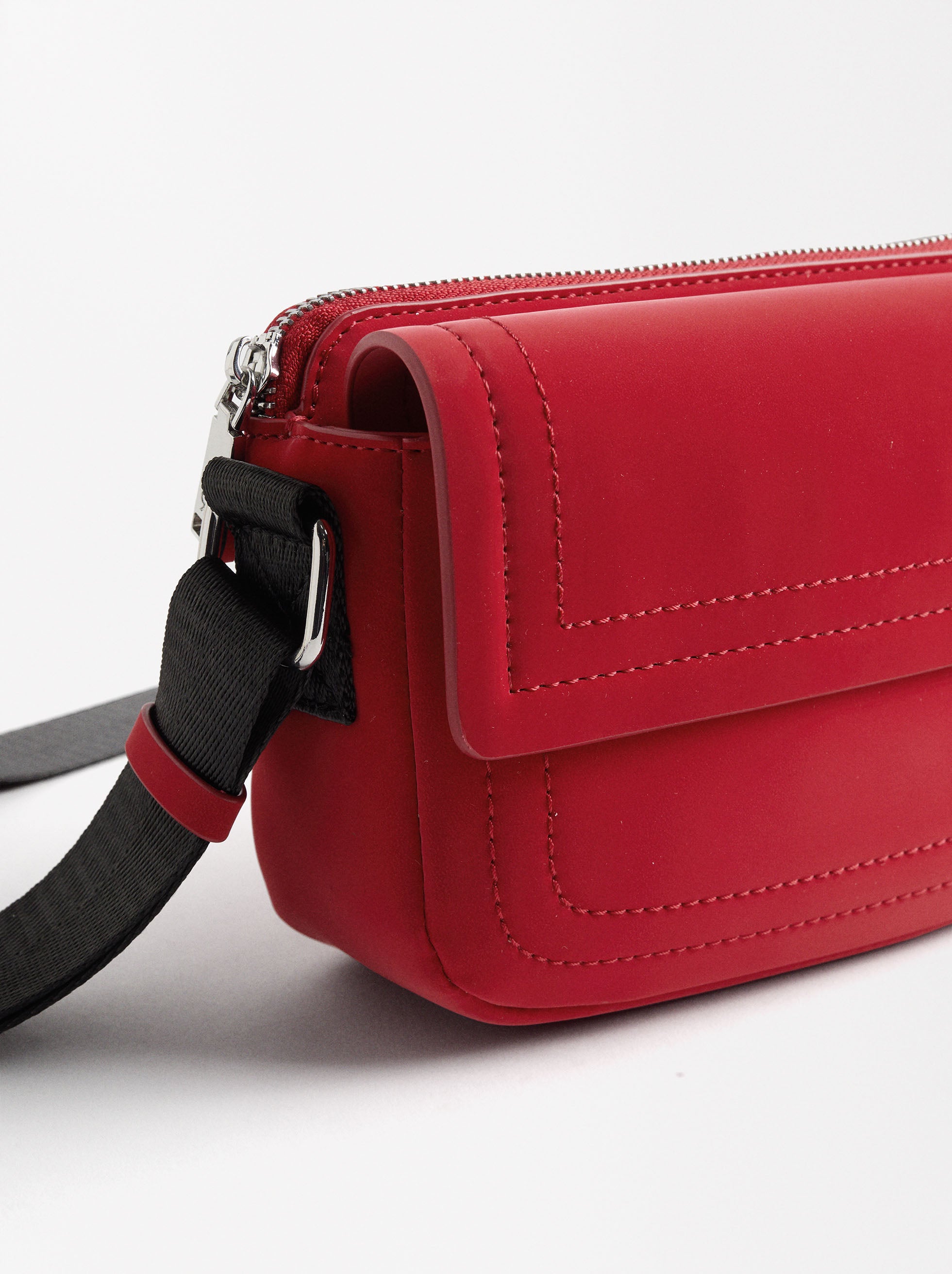 Cartera Bandolera Textura Suave