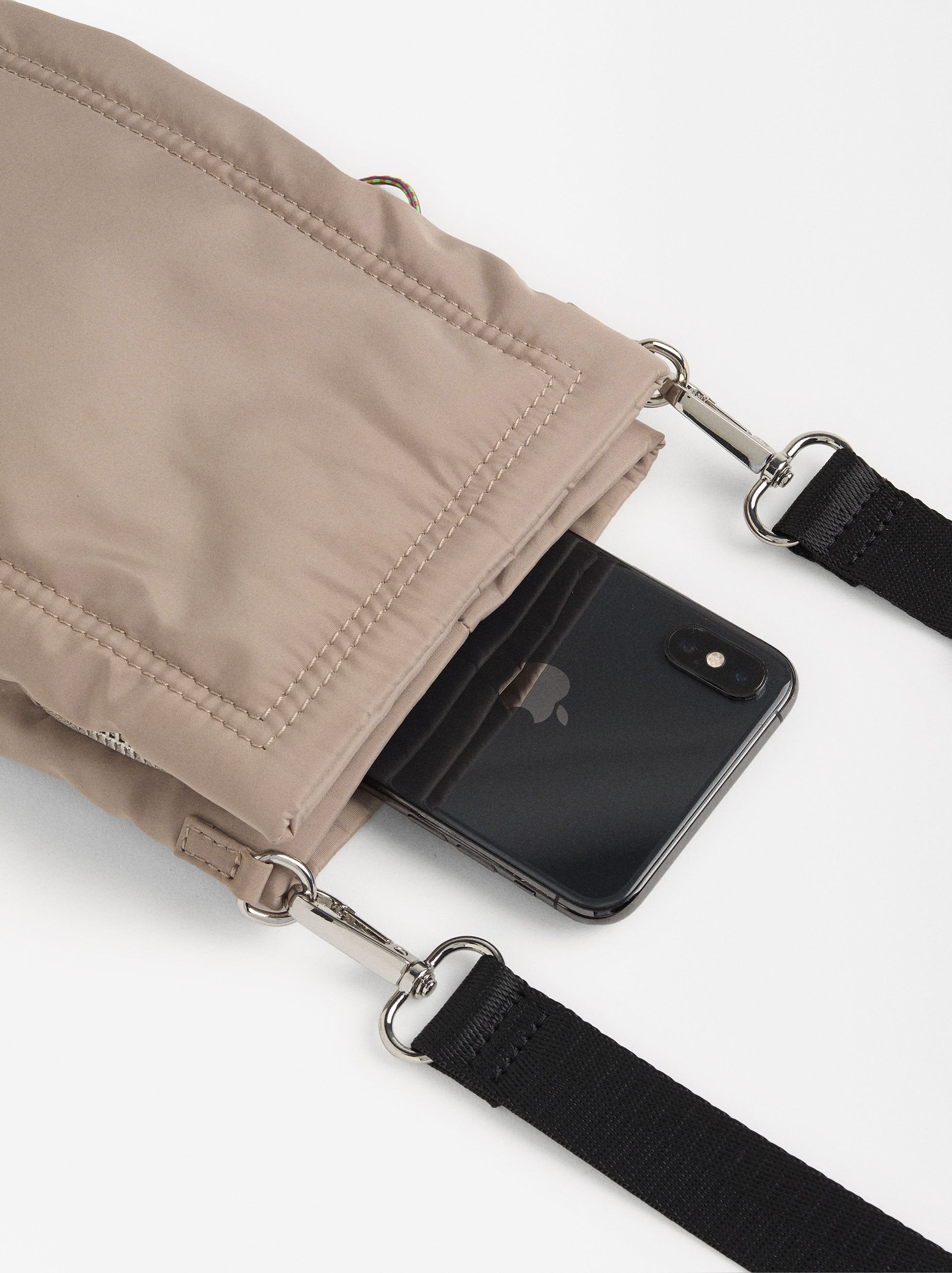 Cartera Bandolera De Nylon