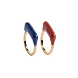 Set De Anillos Bicolor