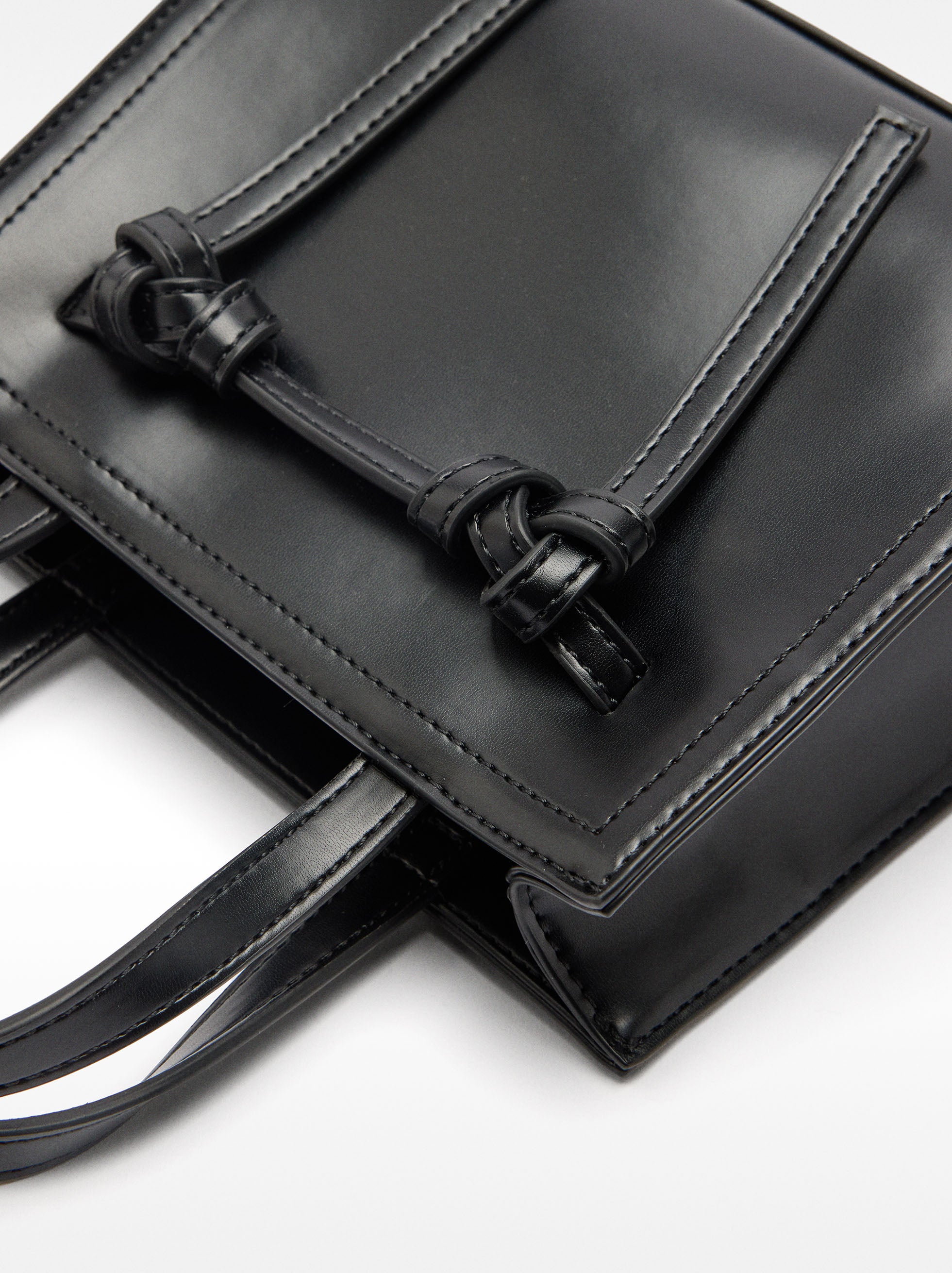 Cartera Tote Con Bandolera