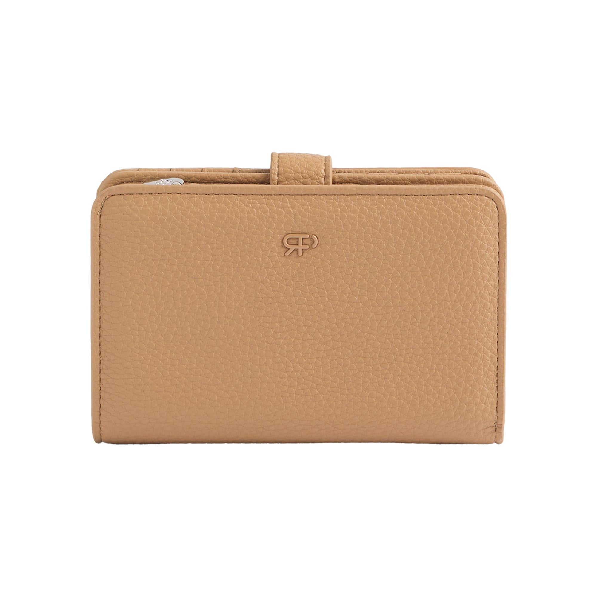 Cartera Mediana Con Textura